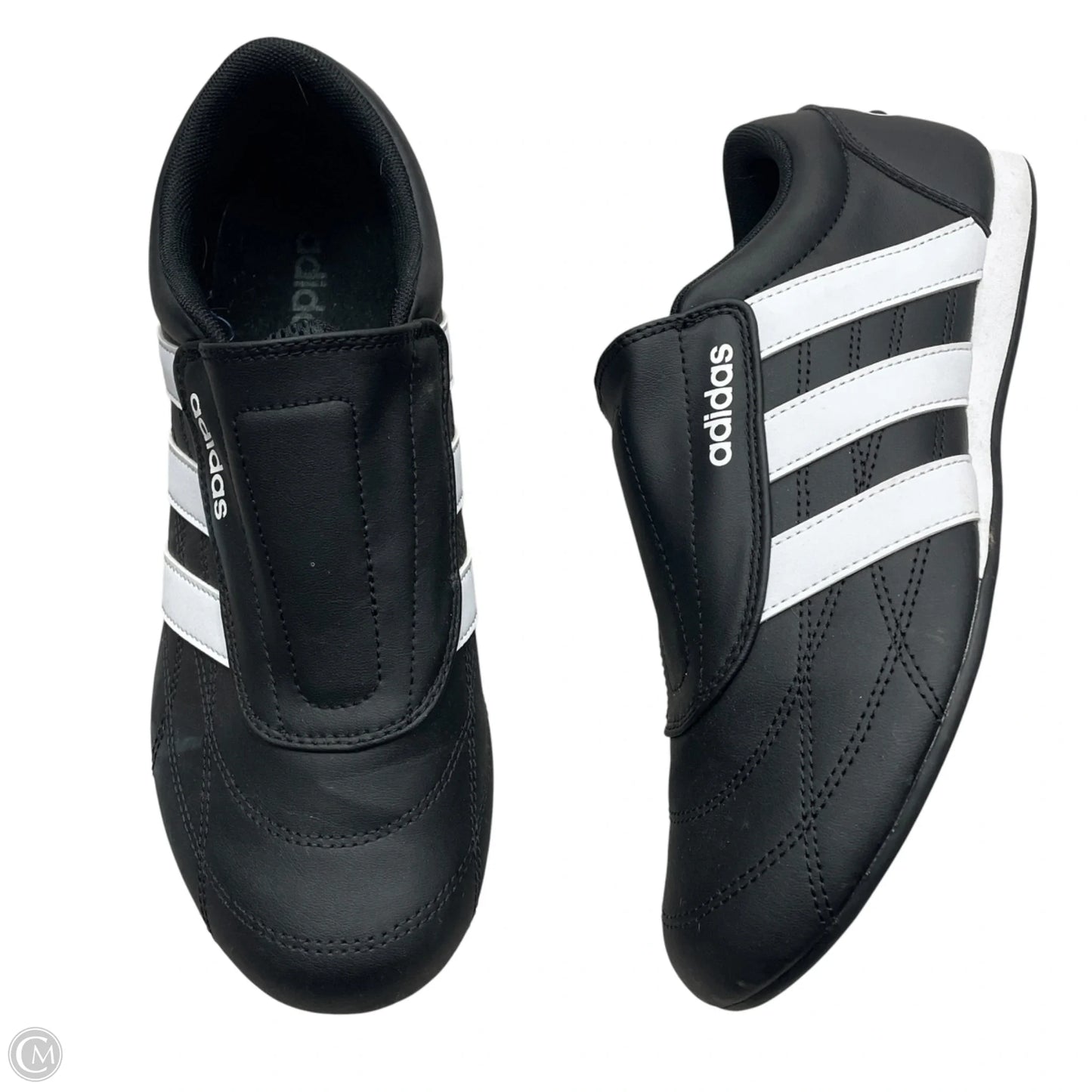 Shoes Sneakers By Adidas In Black & White, Size: 8.5