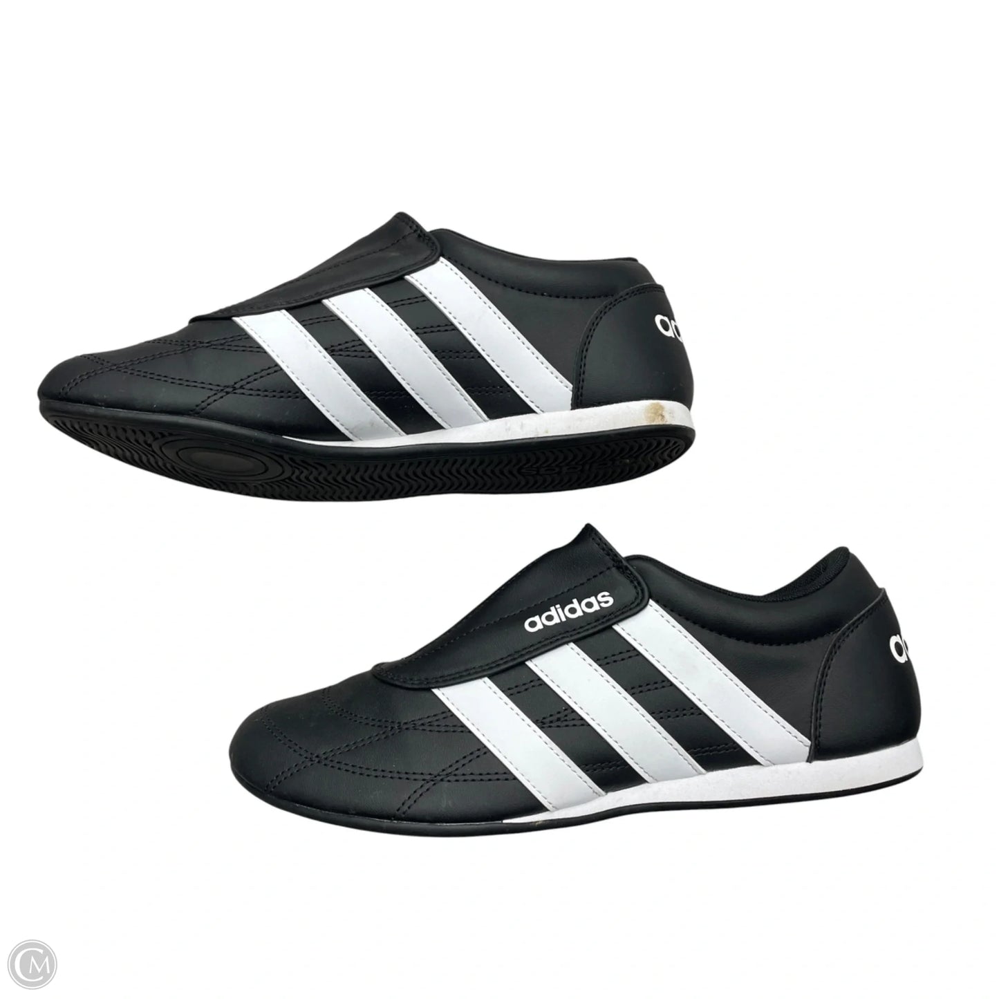 Shoes Sneakers By Adidas In Black & White, Size: 8.5