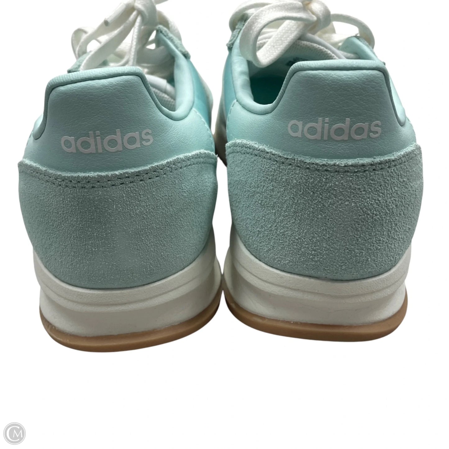 Shoes Sneakers By Adidas In Aqua, Size: 8