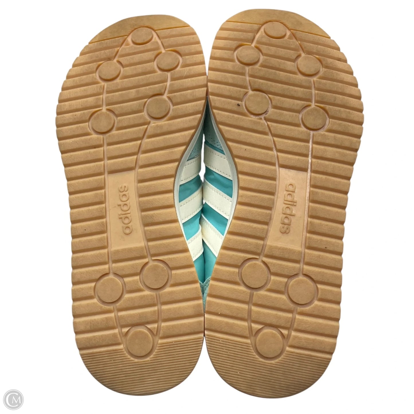 Shoes Sneakers By Adidas In Aqua, Size: 8