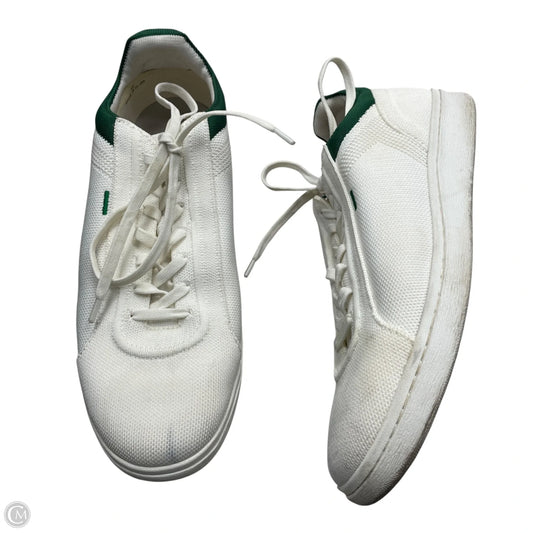 Shoes Sneakers By Vivaia In Green & White, Size: 11.5