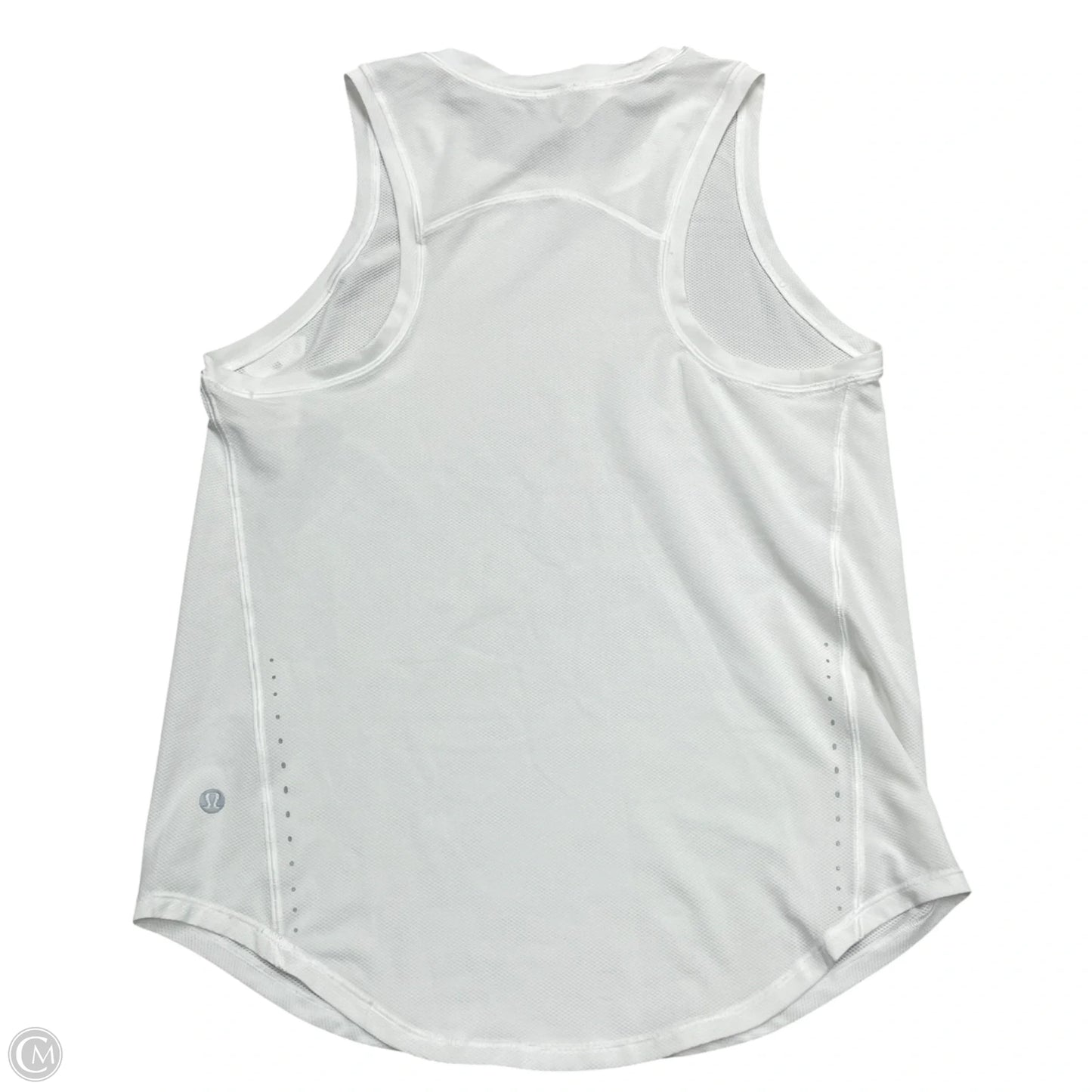 Athletic Tank Top By Lululemon In White, Size: S