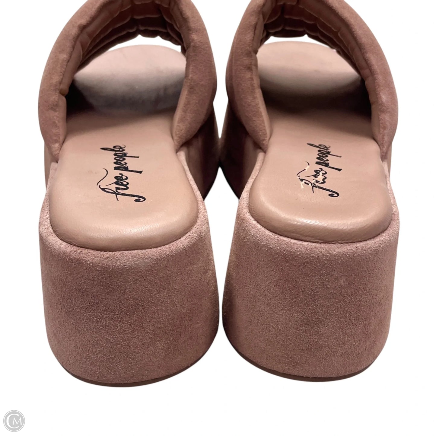 Sandals Heels Platform By Free People In Mauve, Size: 8.5