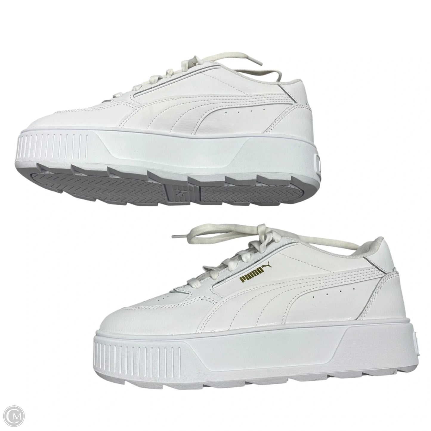Shoes Athletic By Puma In White, Size: 8.5