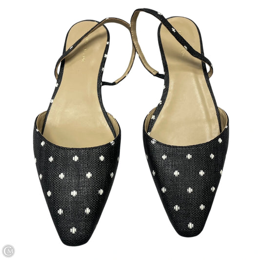 Shoes Flats By Ann Taylor In Black & White, Size: 6