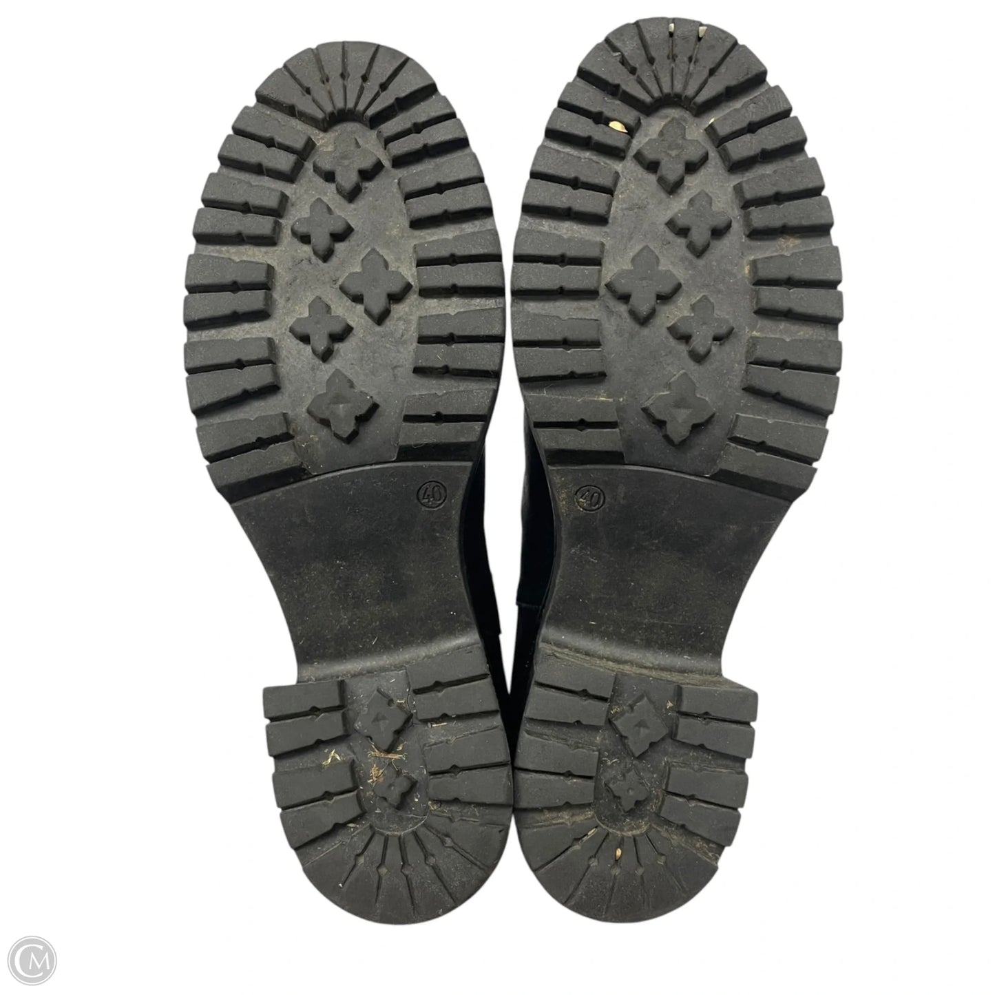Boots Mid-calf Heels By Anthropologie In Black, Size: 9.5