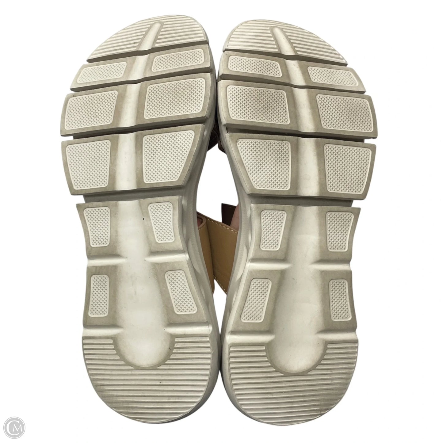Sandals Flats By Flexus In Tan, Size: 9.5