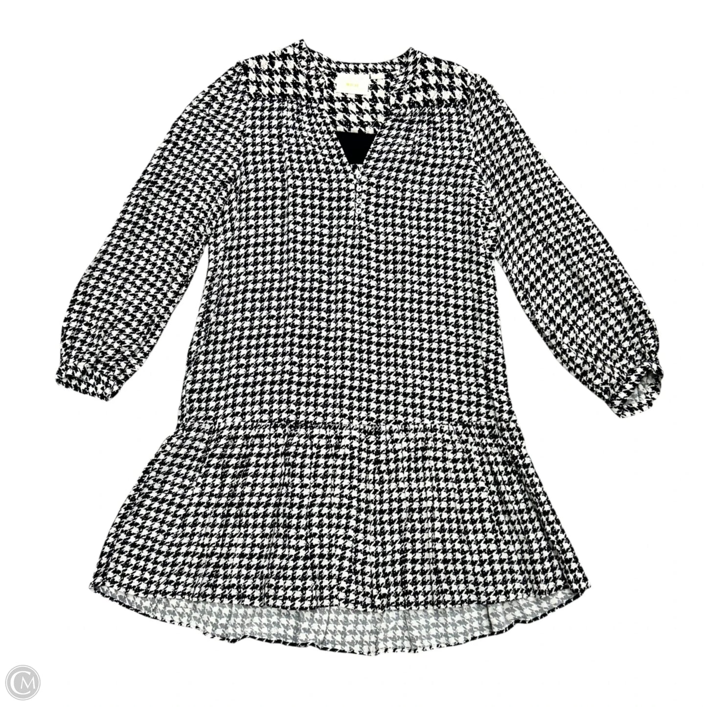 Dress Casual Short By Maeve In Black & White, Size: S