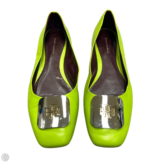 Shoes Designer By Tory Burch In Green, Size: 9