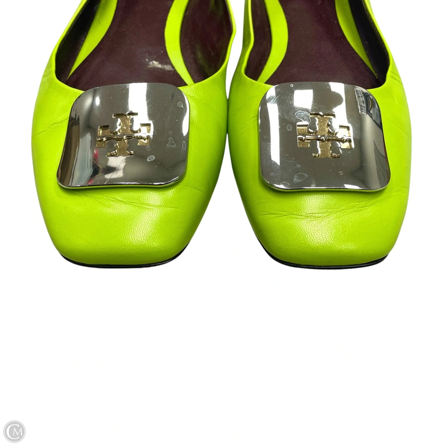 Shoes Designer By Tory Burch In Green, Size: 9
