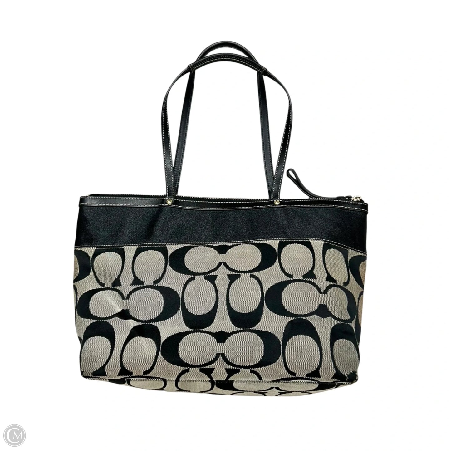 Tote Designer By Coach, Size: Medium