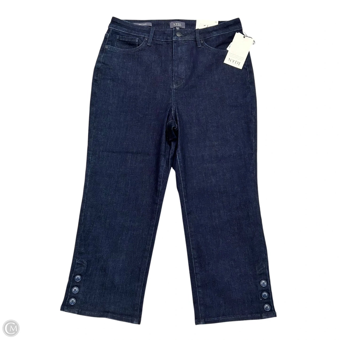 Capris By Not Your Daughters Jeans In Blue Denim, Size: 10