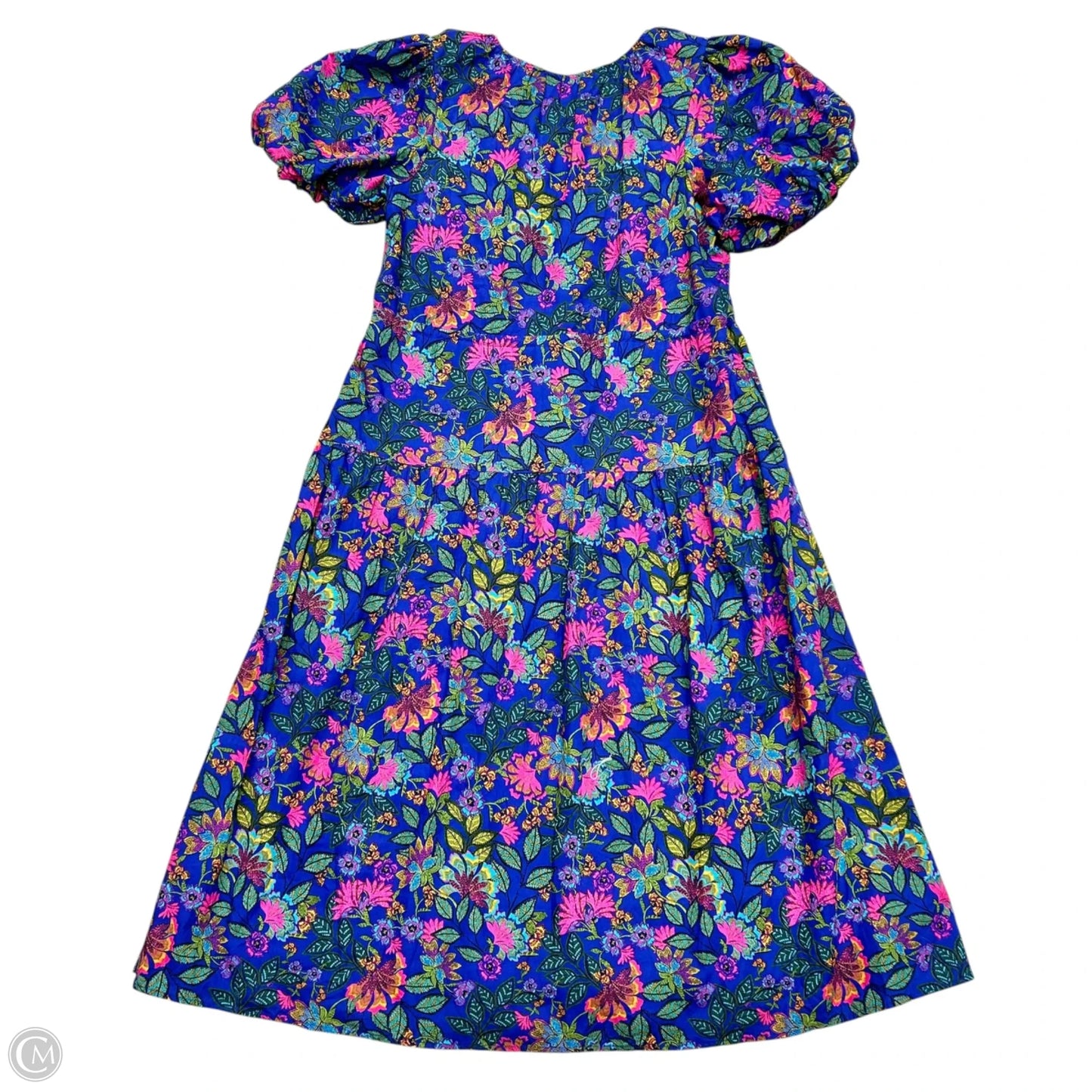 Dress Casual Maxi By Baltic Born In Blue & Pink, Size: L
