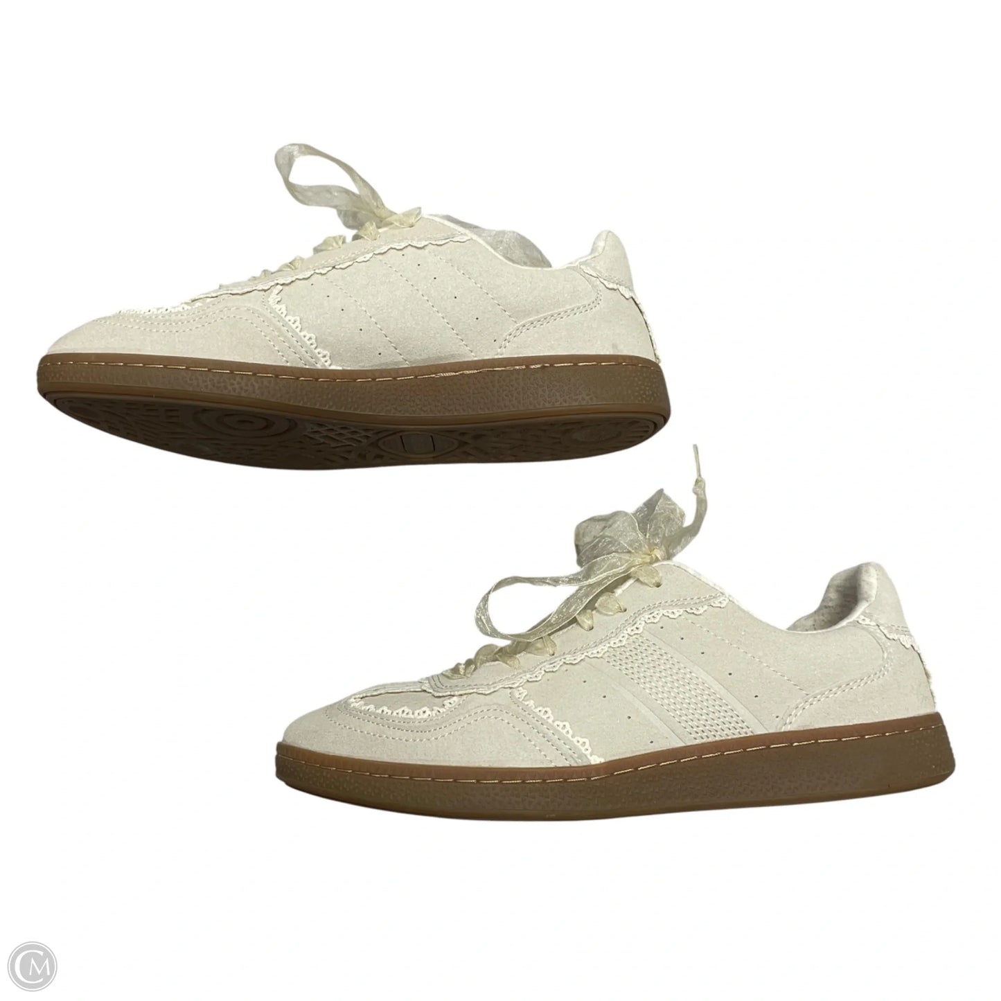 Shoes Sneakers By Cushionaire In Cream, Size: 8.5