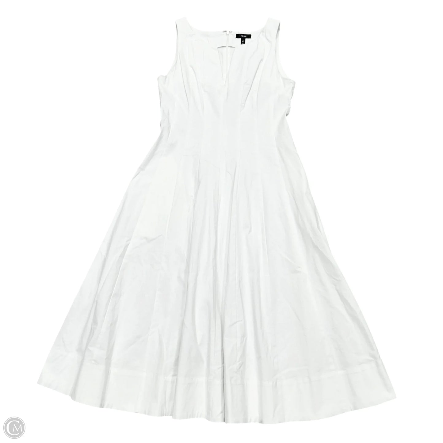 Dress Casual Maxi By Aqua In White, Size: L