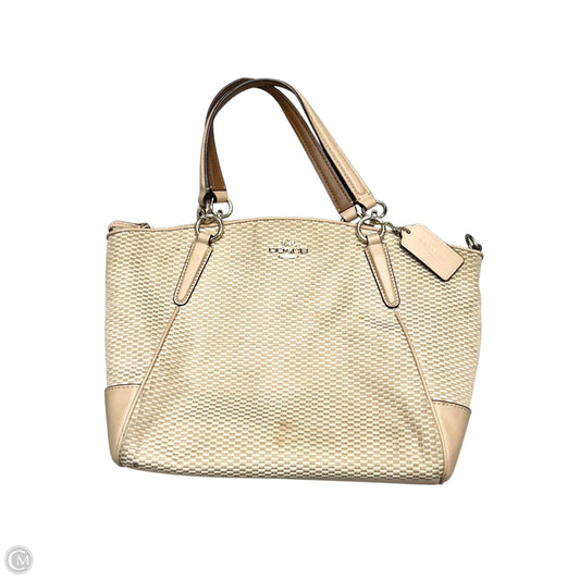 Handbag Designer By Coach, Size: Medium