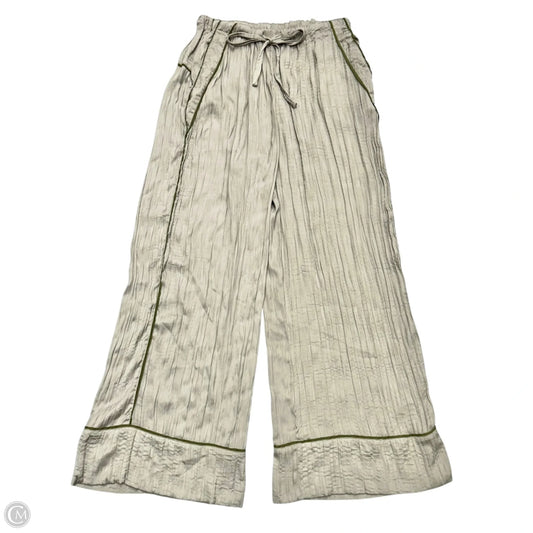 Pants Wide Leg By Free People In Green & Tan, Size: L