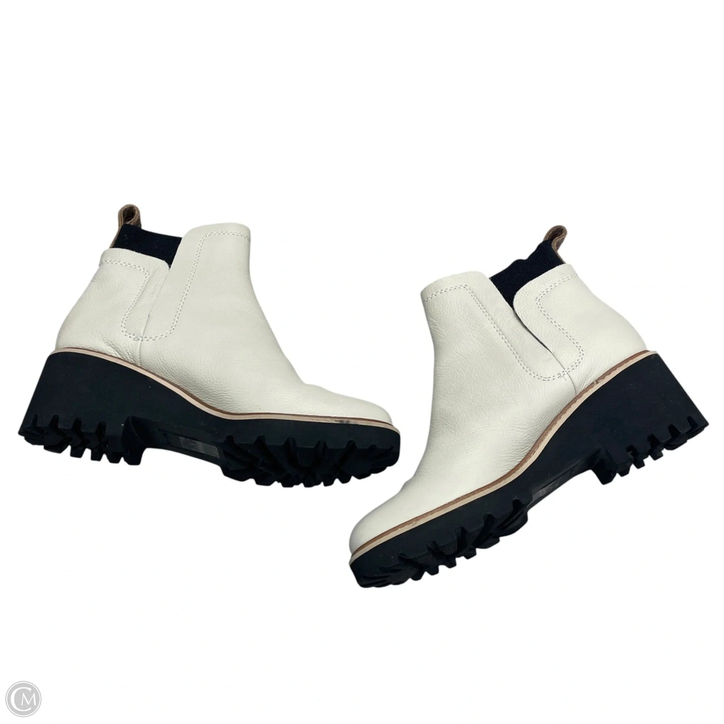 Boots Ankle Heels By Dolce Vita In Cream, Size: 7.5