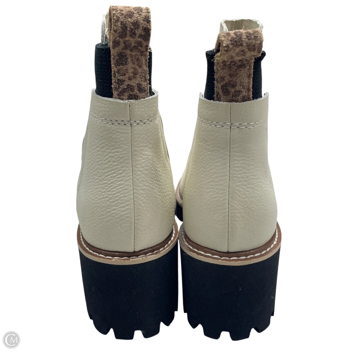 Boots Ankle Heels By Dolce Vita In Cream, Size: 7.5