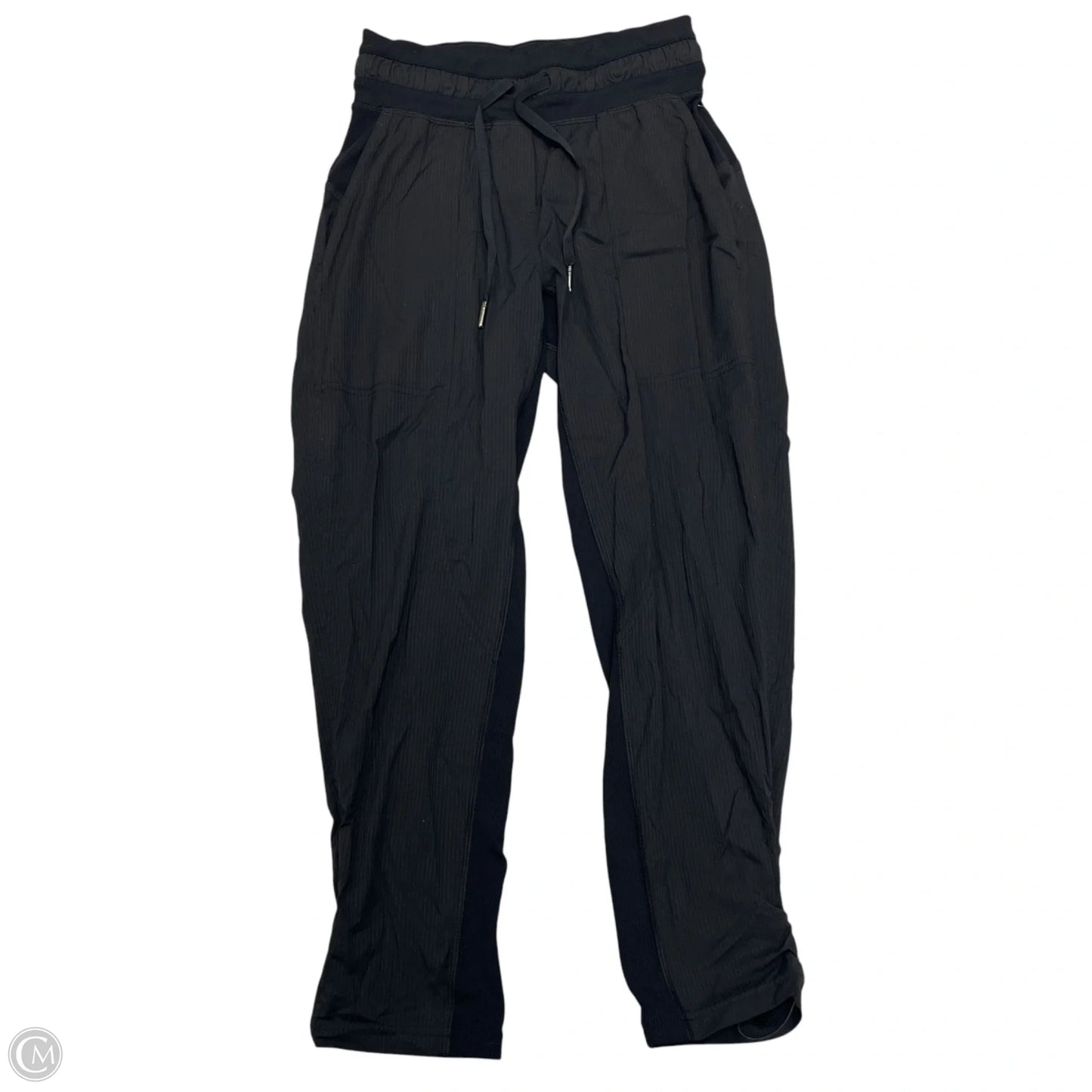 Athletic Pants By Lululemon In Black, Size: Xs