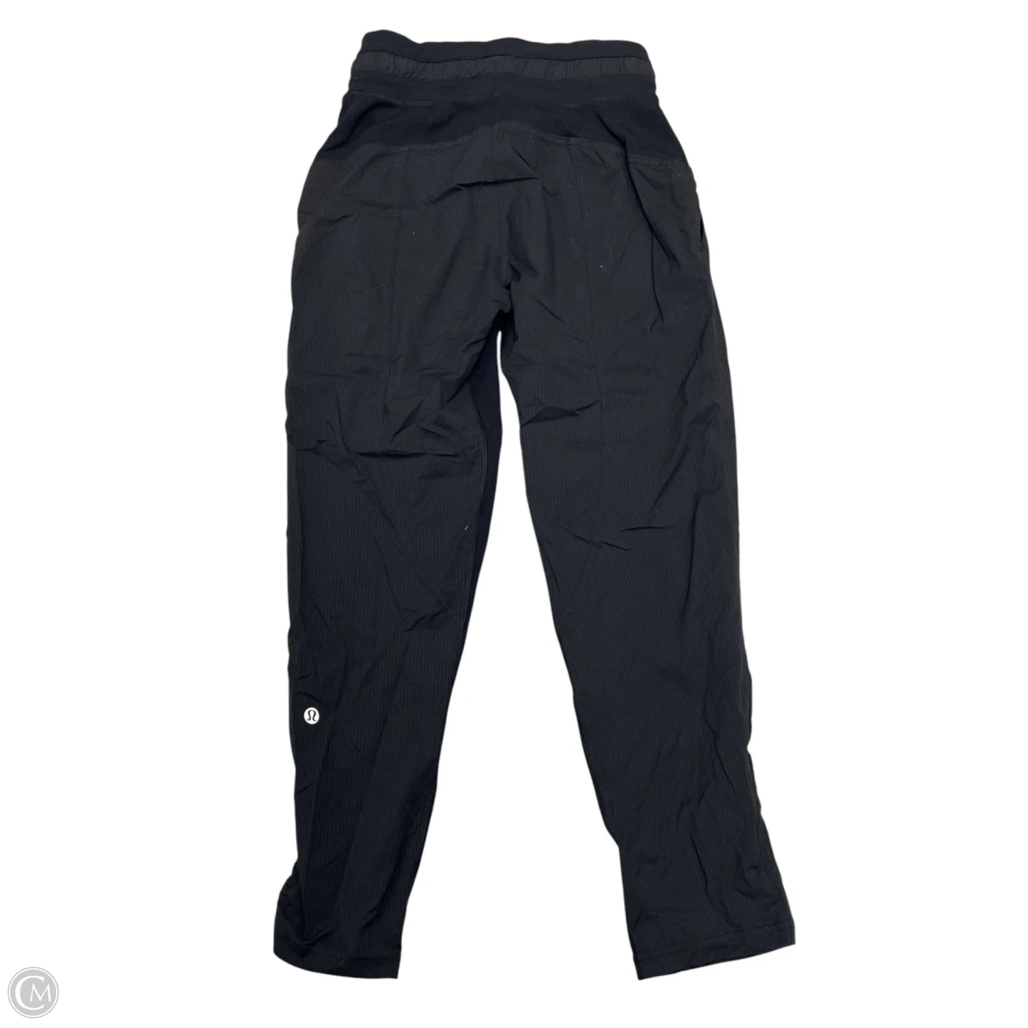 Athletic Pants By Lululemon In Black, Size: Xs