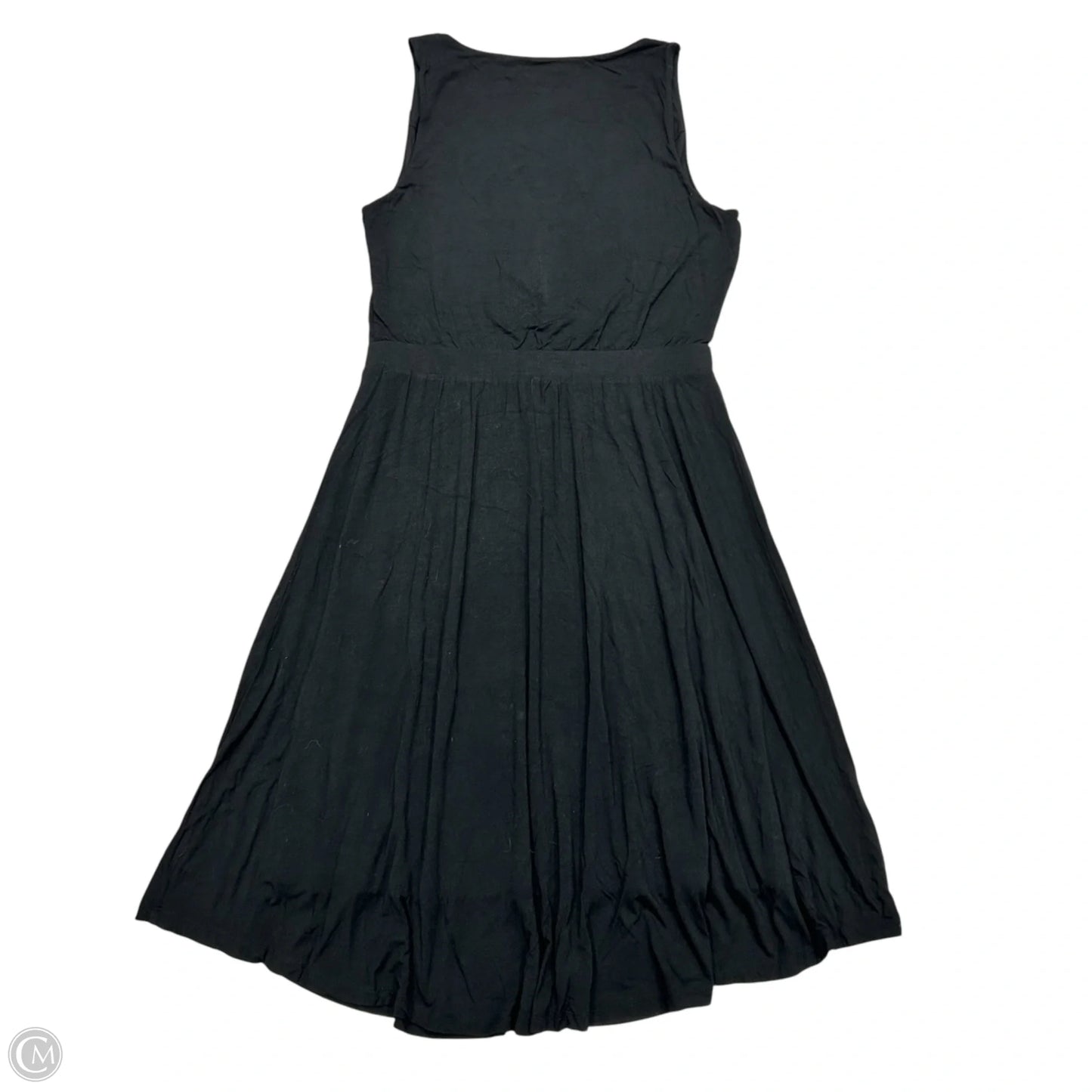 Dress Casual Midi By Maeve In Black, Size: M