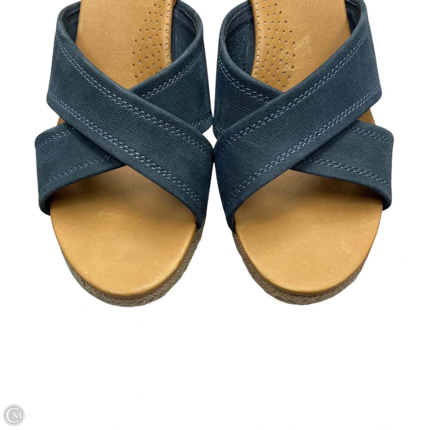 Sandals Designer By Ugg In Blue, Size: 6.5