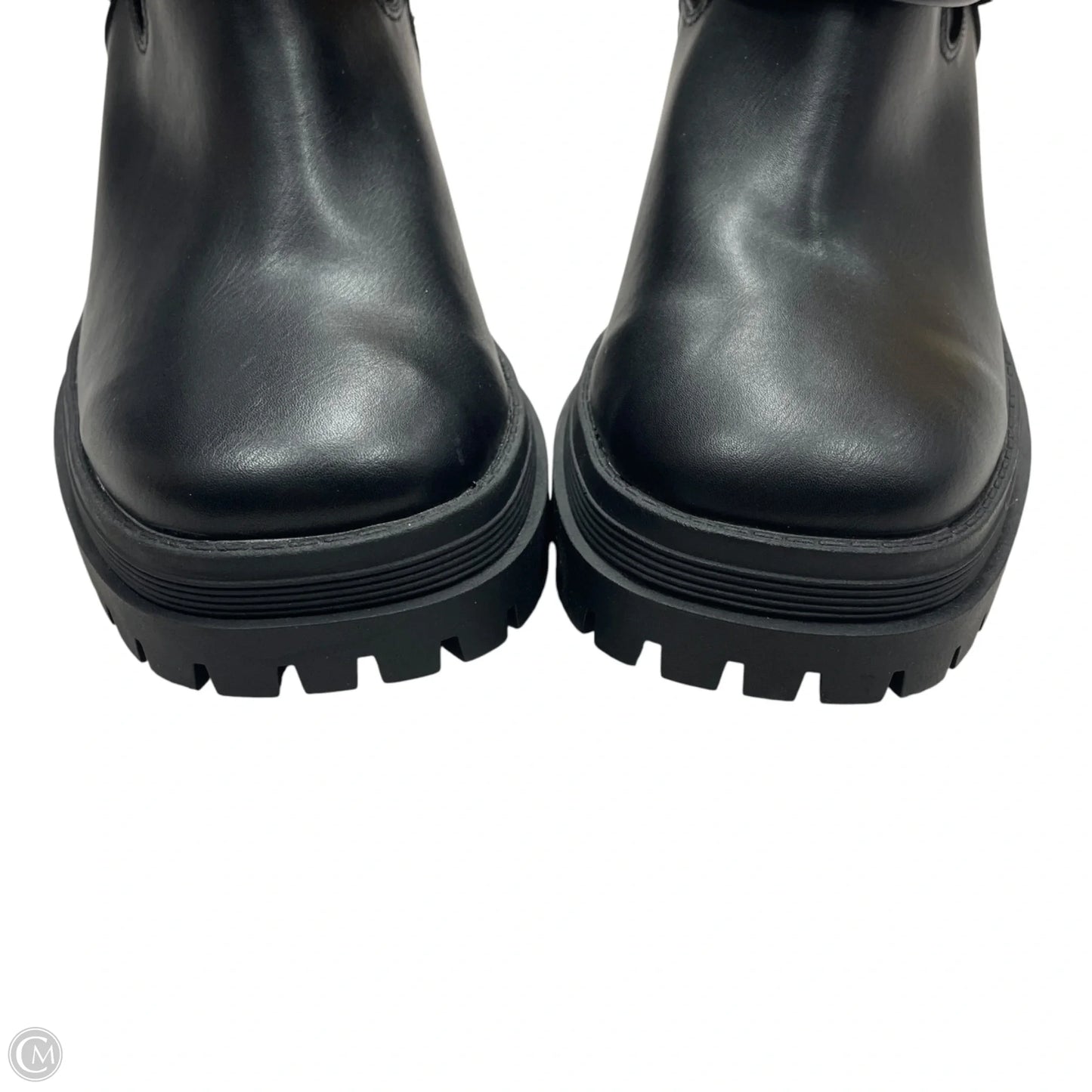 Boots Ankle Heels By Esprit In Black, Size: 7