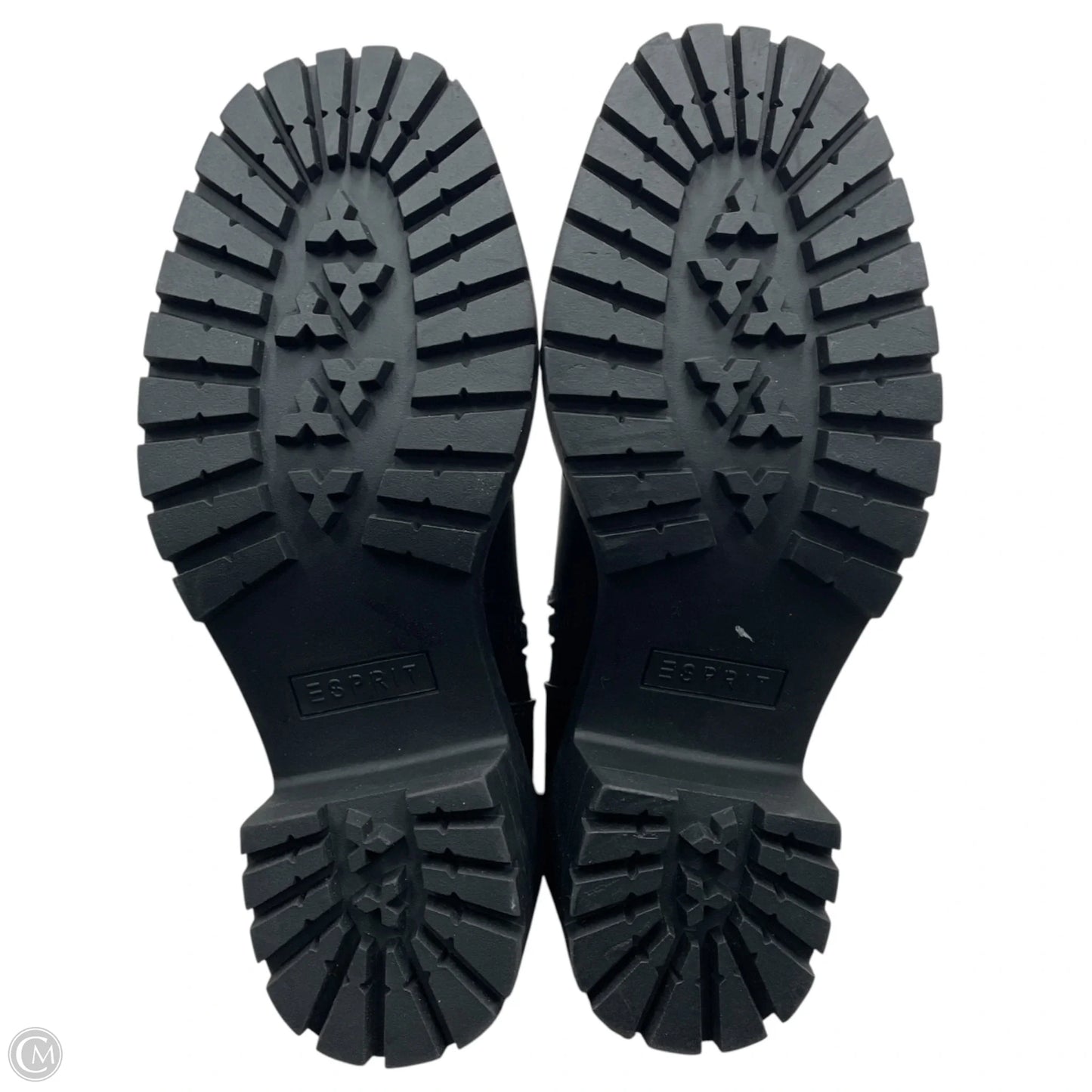 Boots Ankle Heels By Esprit In Black, Size: 7