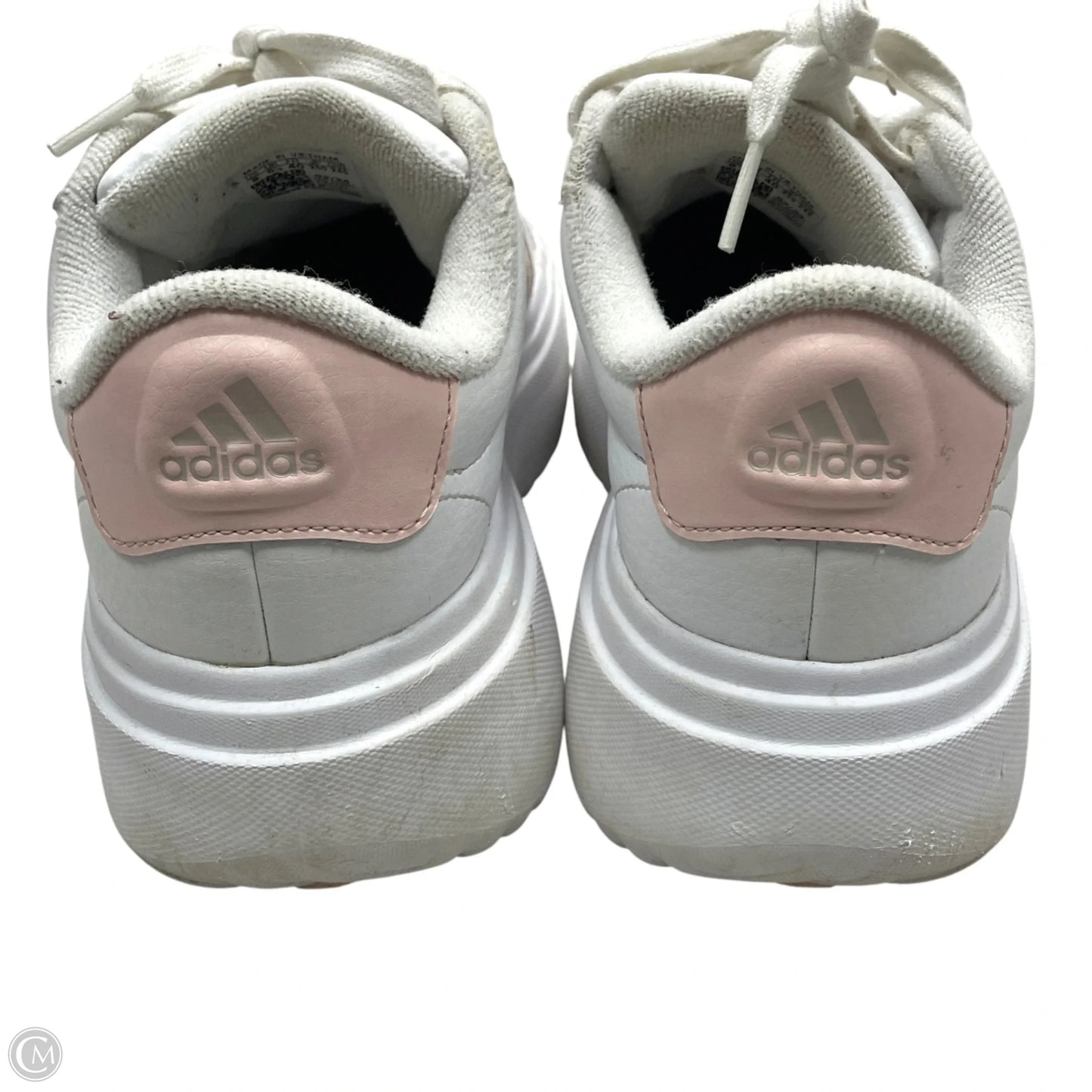 Shoes Sneakers Platform By Adidas In Pink & White, Size: 8