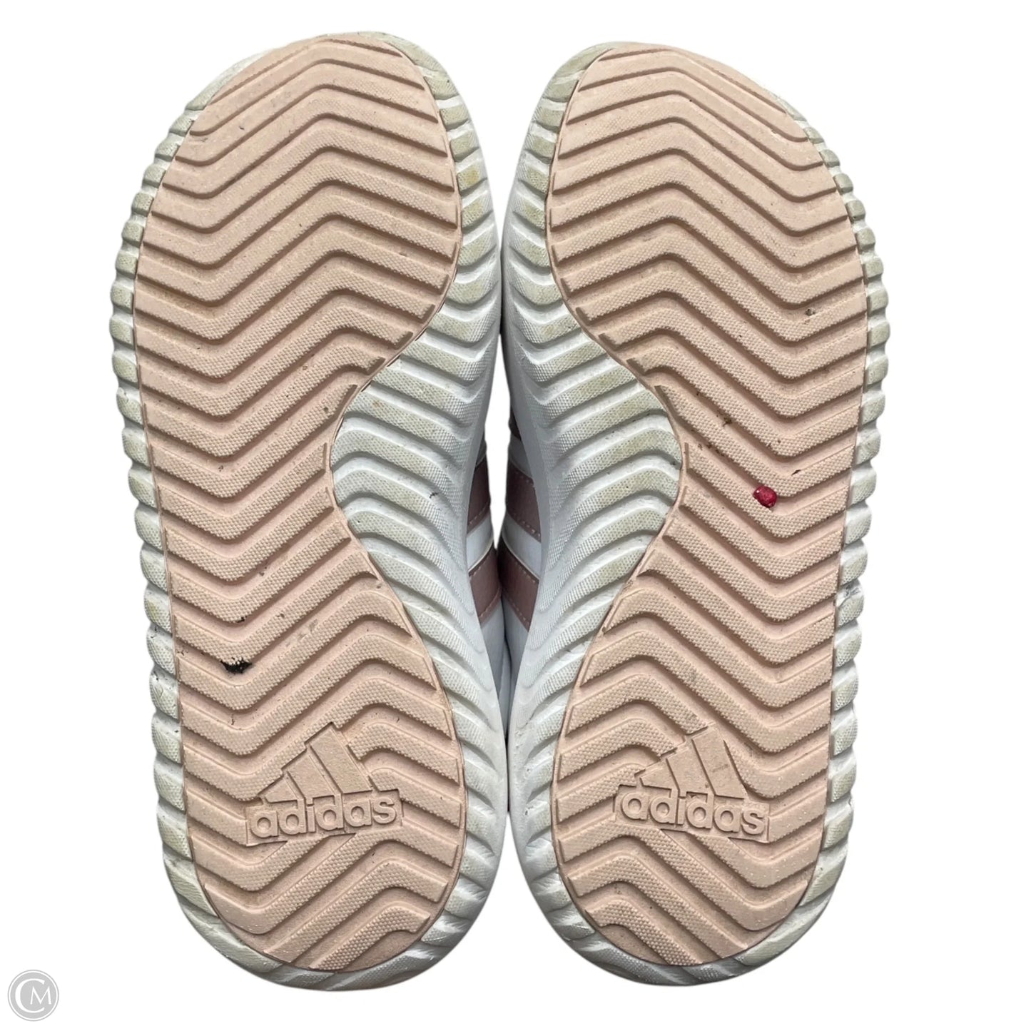 Shoes Sneakers Platform By Adidas In Pink & White, Size: 8