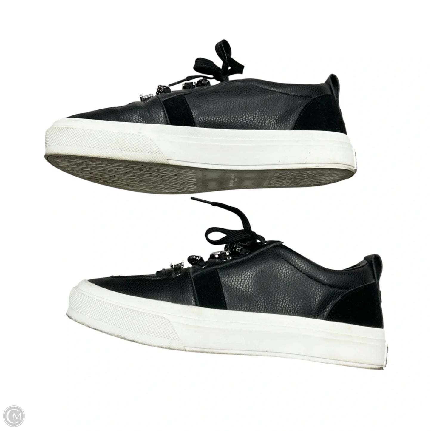 Shoes Designer By Karl Lagerfeld In Black, Size: 11