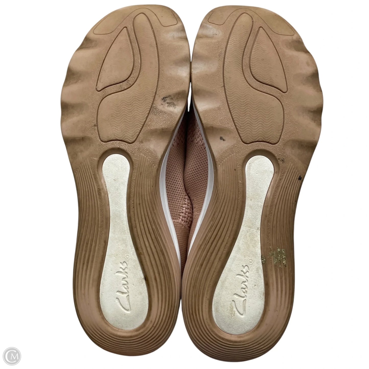 Shoes Sneakers By Clarks In Pink, Size: 12