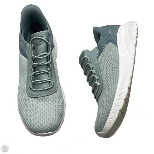 Shoes Sneakers By Skechers In Teal, Size: 12