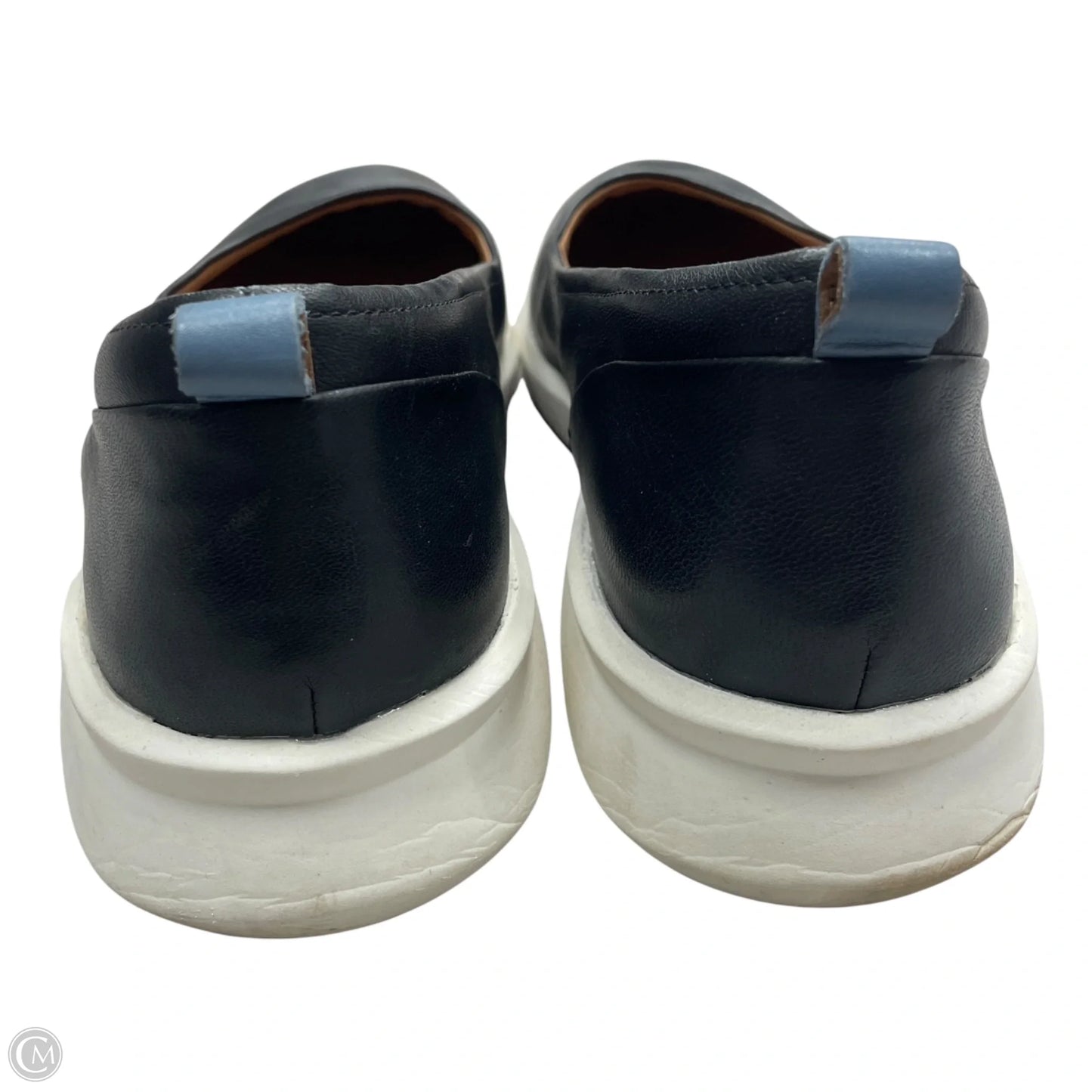 Shoes Flats By Clarks In Black, Size: 12