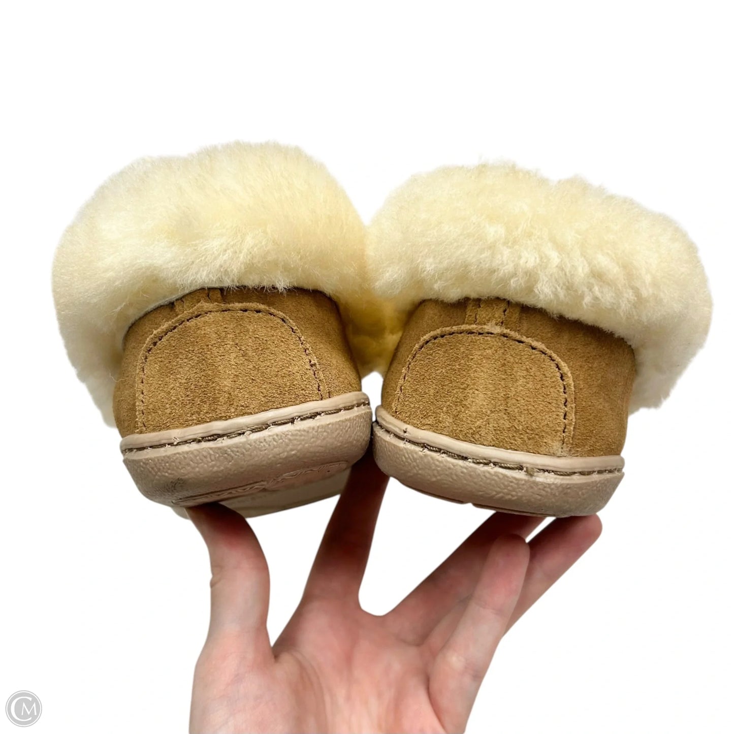 Slippers By Minnetonka In Tan, Size: 7.5