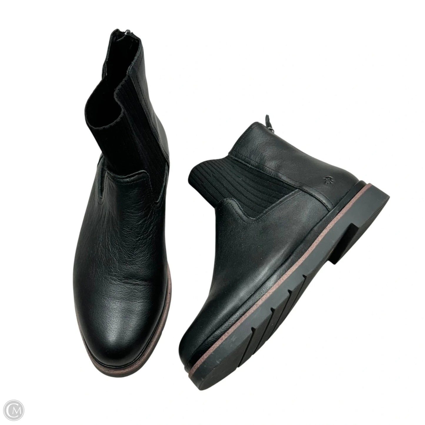 Boots Ankle Flats By Hush Puppies In Black, Size: 9.5