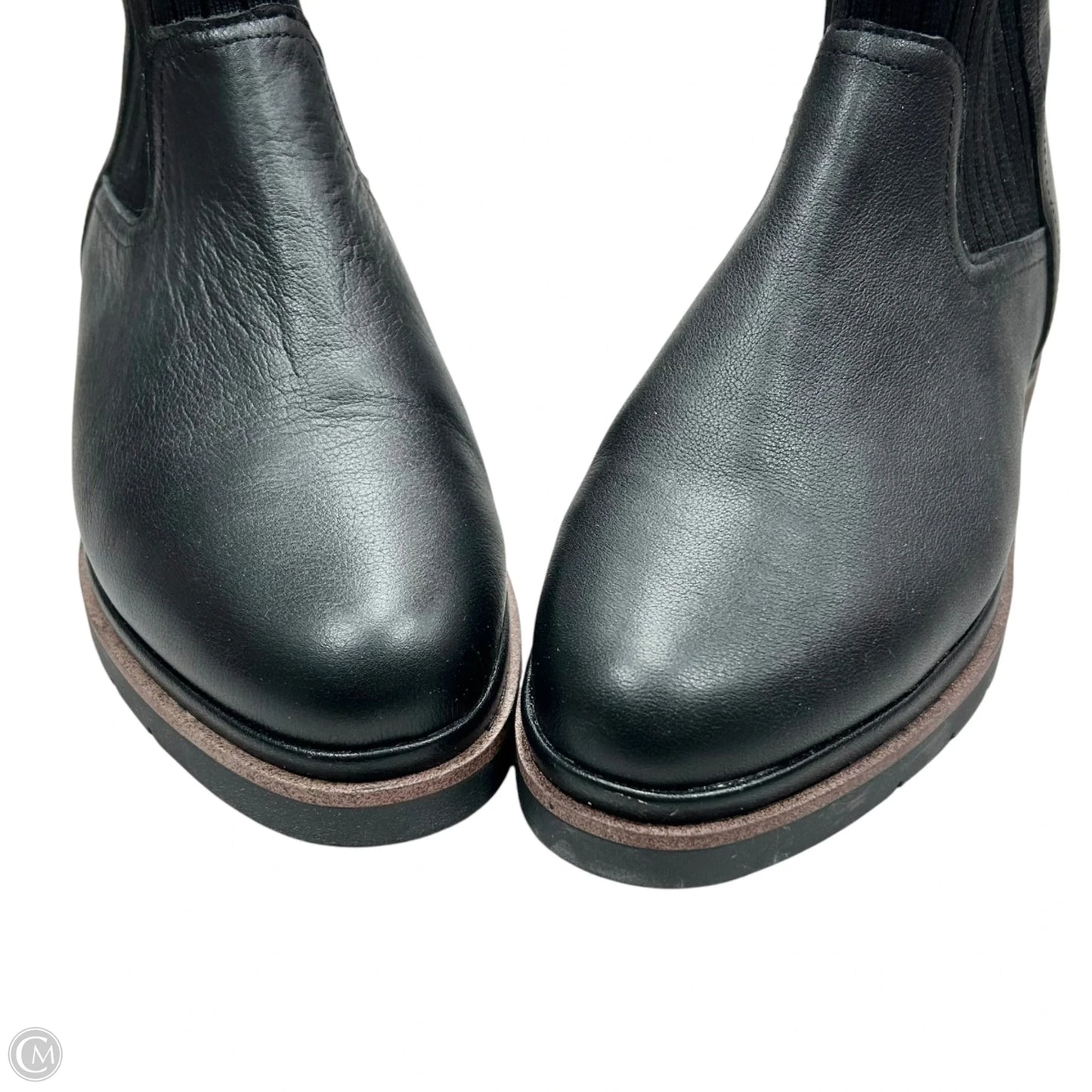 Boots Ankle Flats By Hush Puppies In Black, Size: 9.5