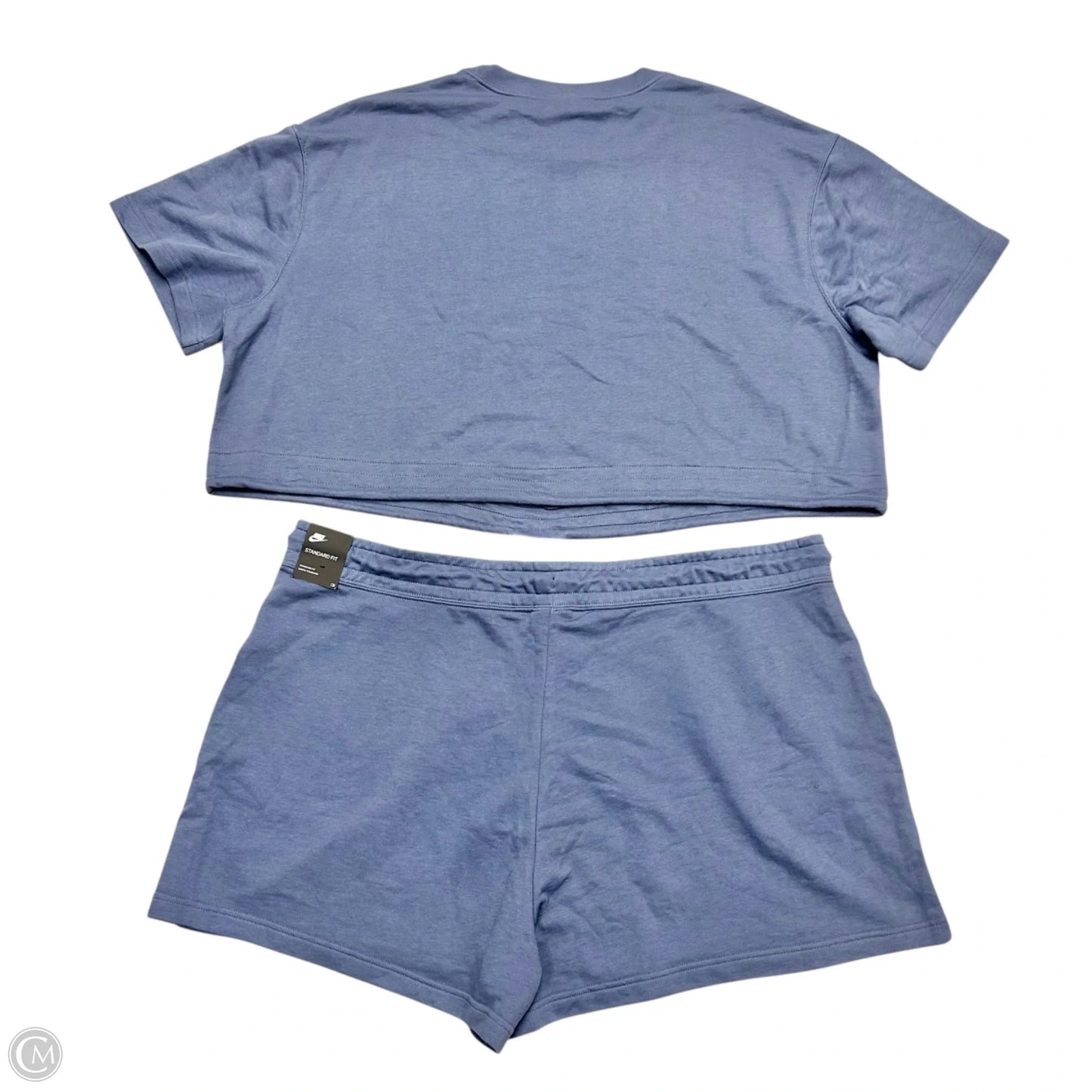 Lounge Set Shorts By Nike Apparel In Blue, Size: 3x
