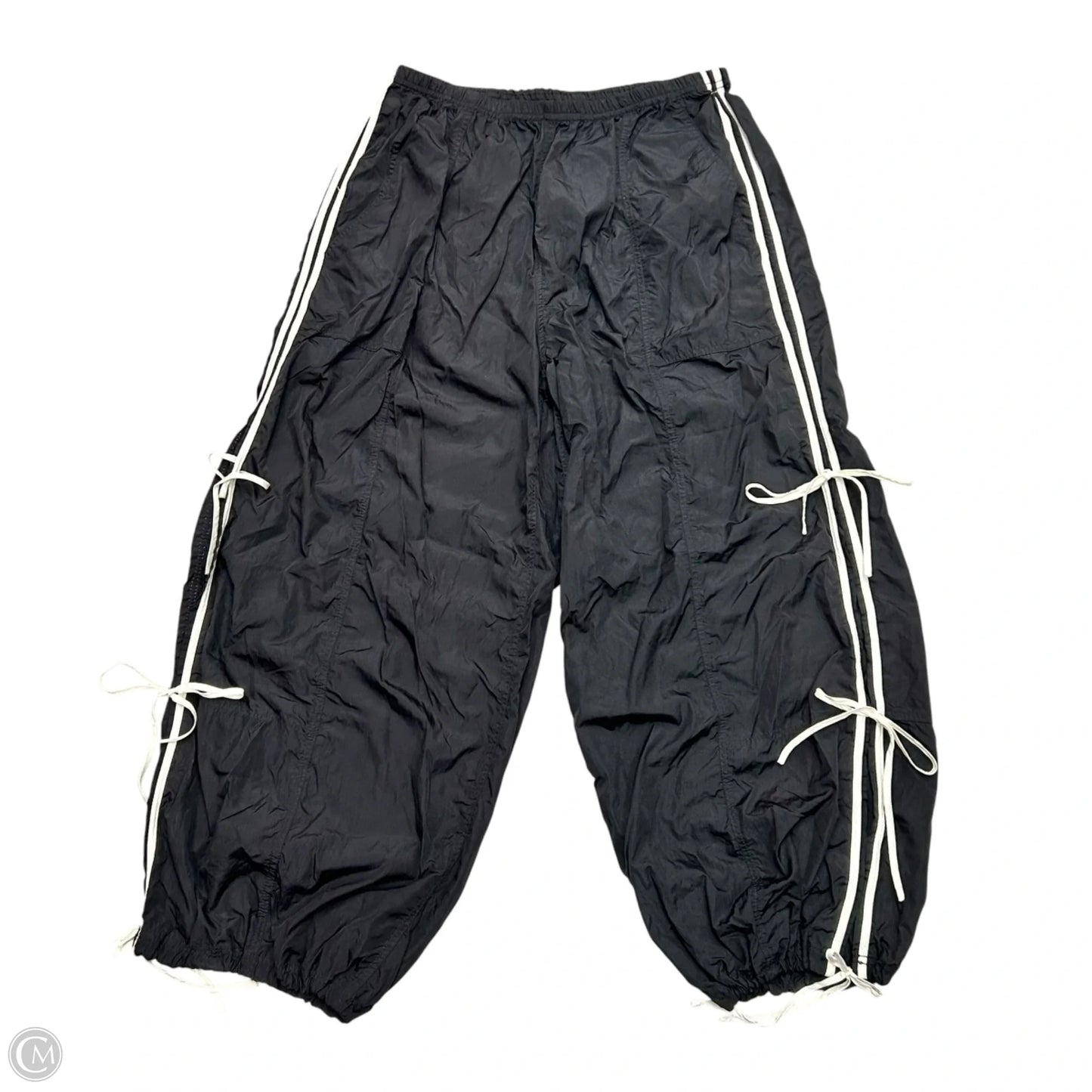 Athletic Pants By Daily Practice By Anthropologie In Black & White, Size: M