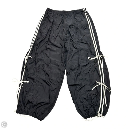 Athletic Pants By Daily Practice By Anthropologie In Black & White, Size: M