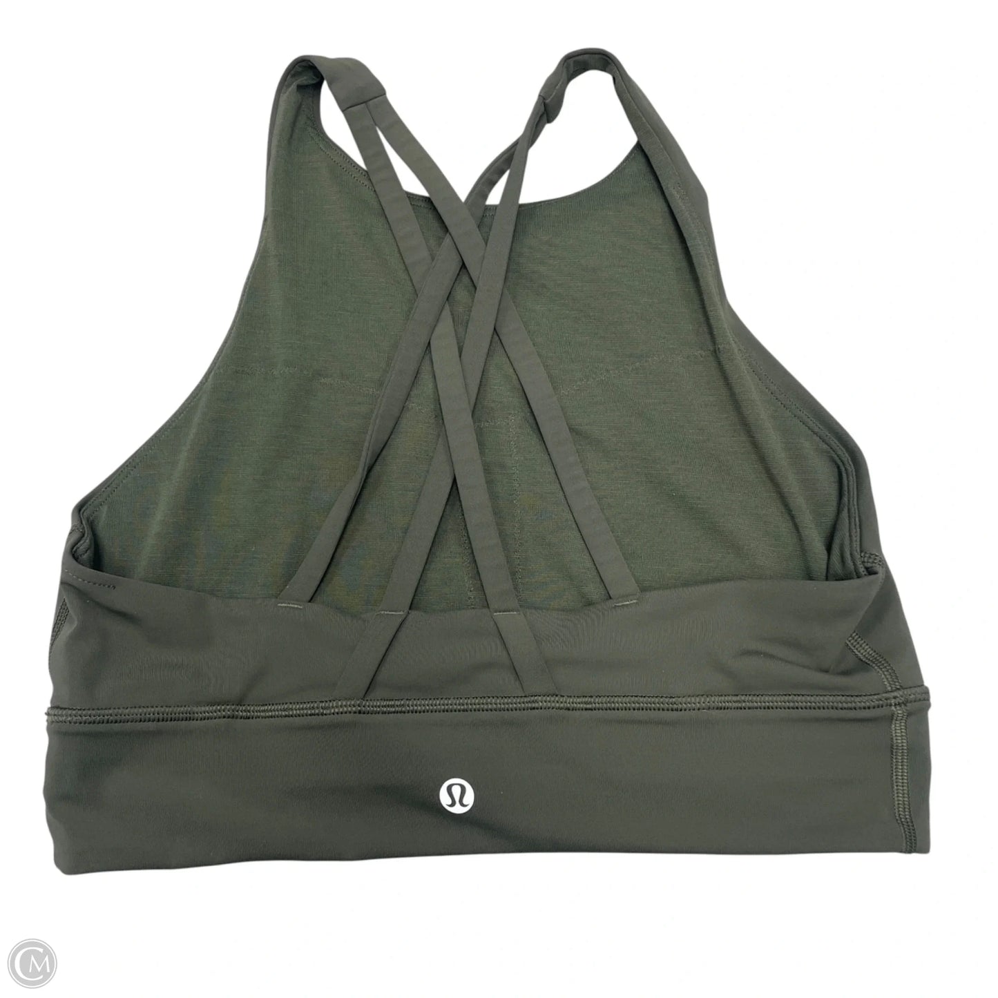 Athletic Bra By Lululemon In Green, Size: M