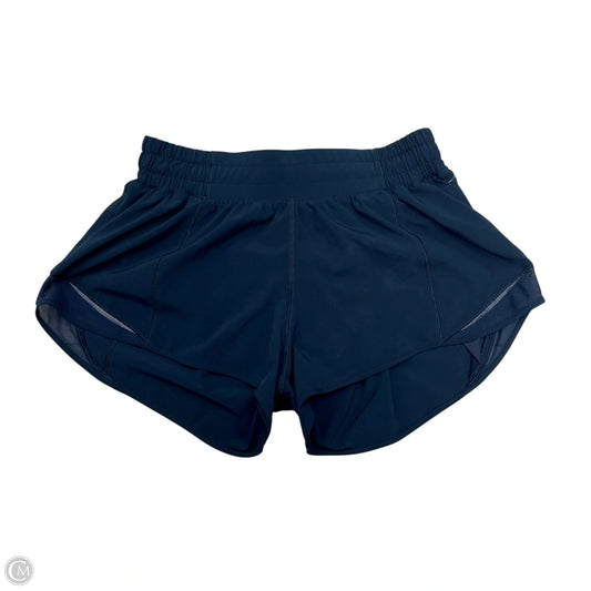 Athletic Shorts By Lululemon In Navy, Size: S
