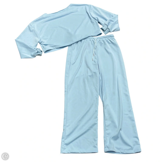 Lounge Set Pants In Blue, Size: Xl