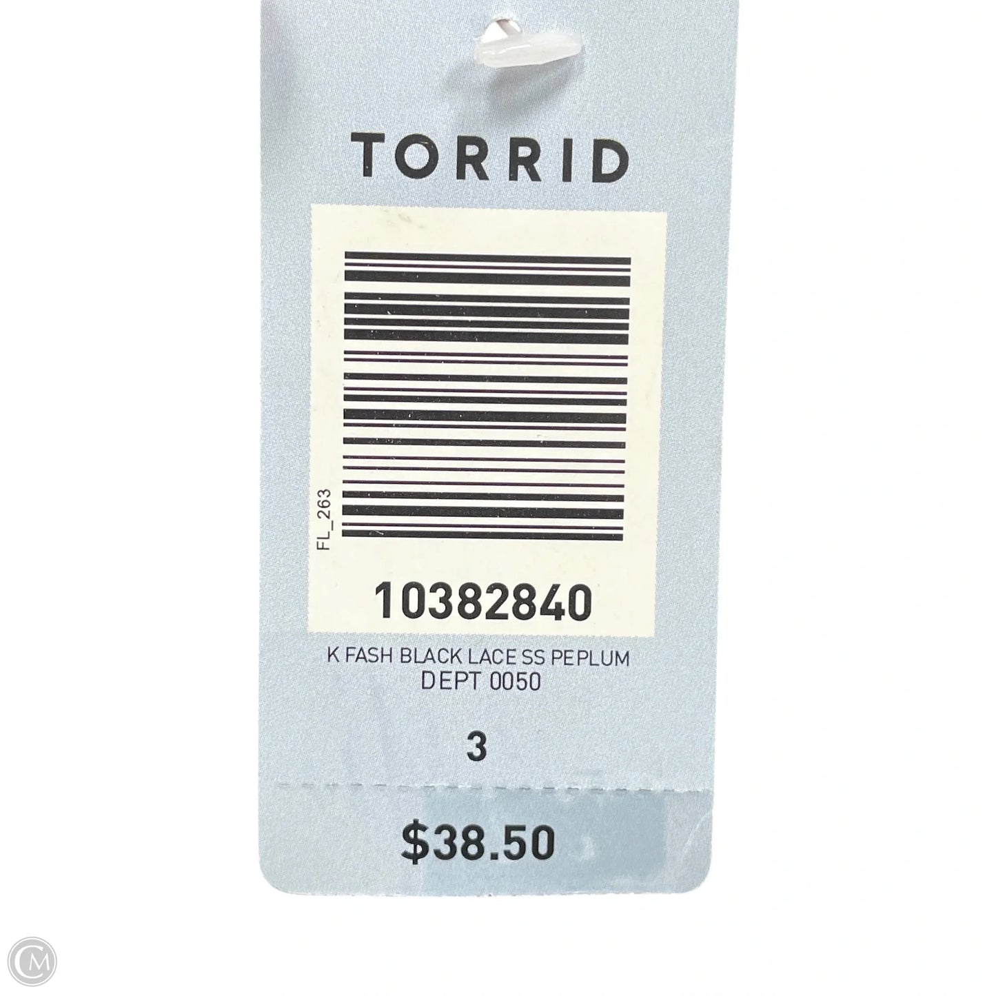 Top Short Sleeve By Torrid In Black, Size: 3x