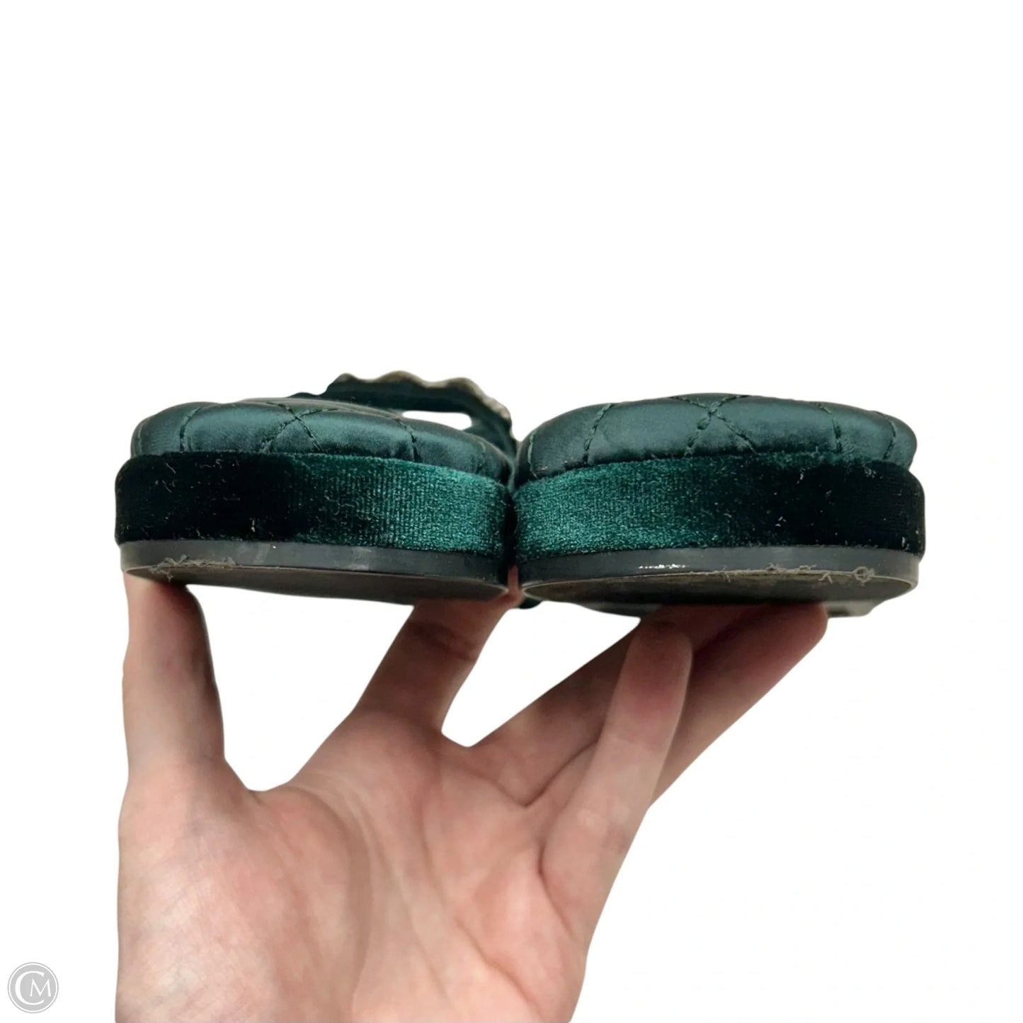 Shoes Flats By Birdies In Green, Size: 9.5