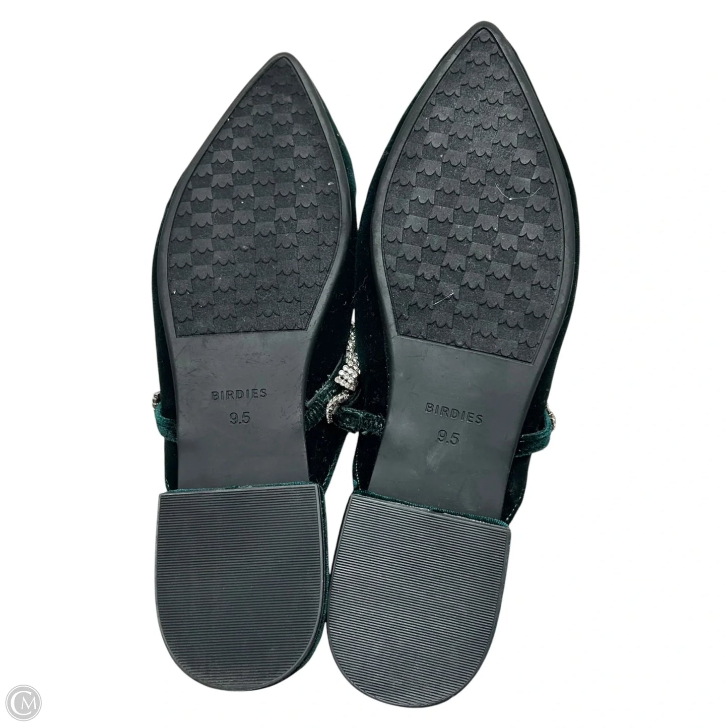 Shoes Flats By Birdies In Green, Size: 9.5