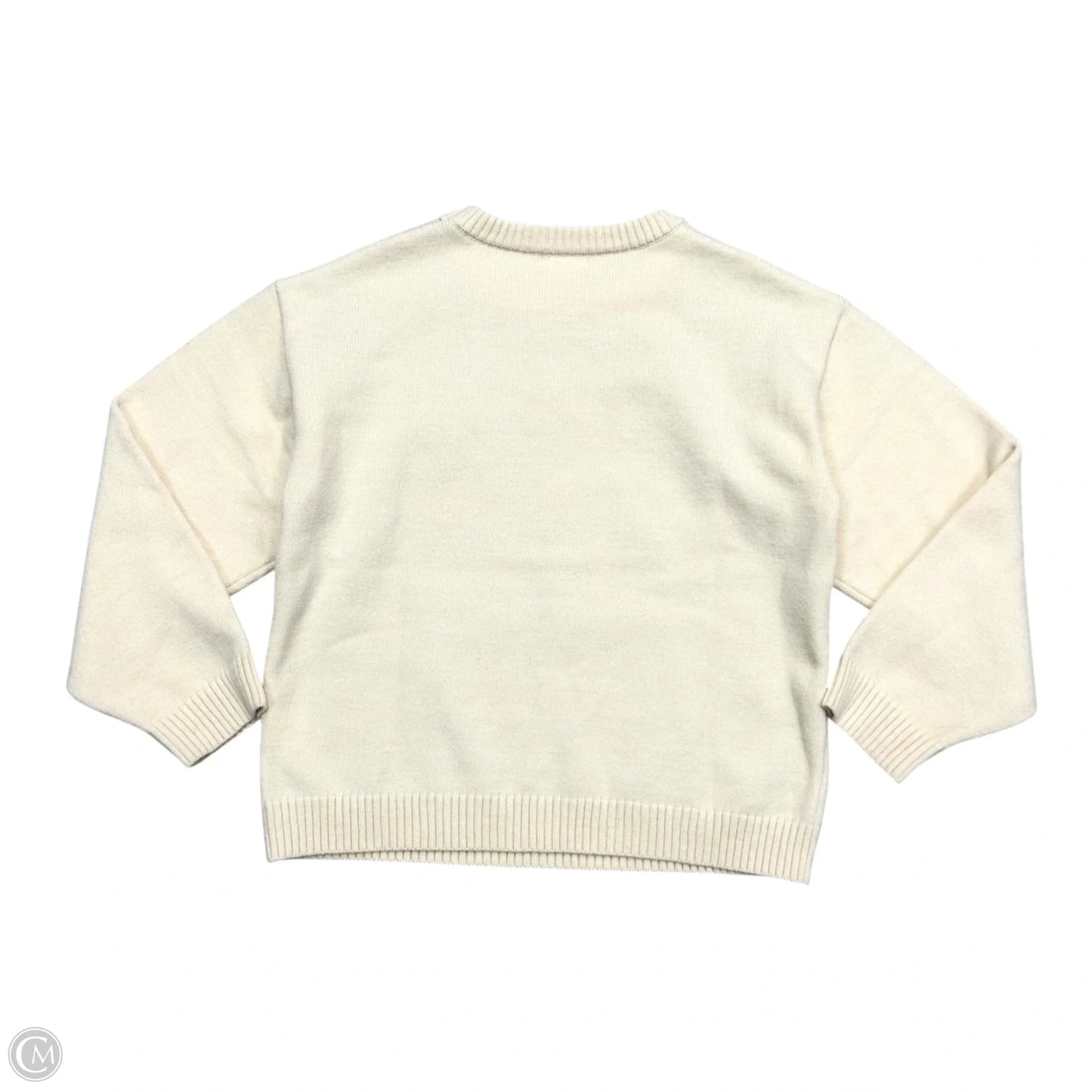 Sweater By Cry Baby In Cream, Size: M/L