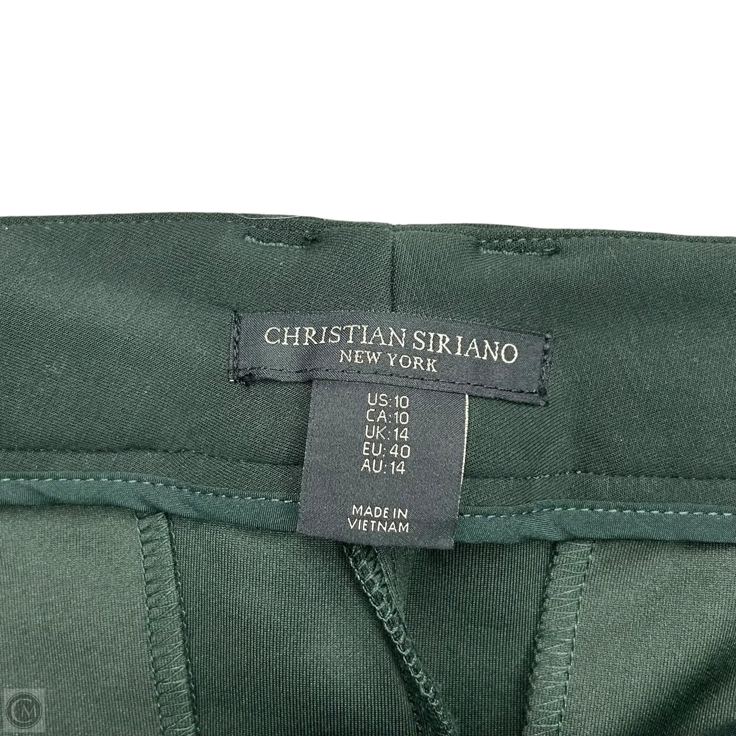 Pants Dress By Christian Siriano In Green, Size: 10