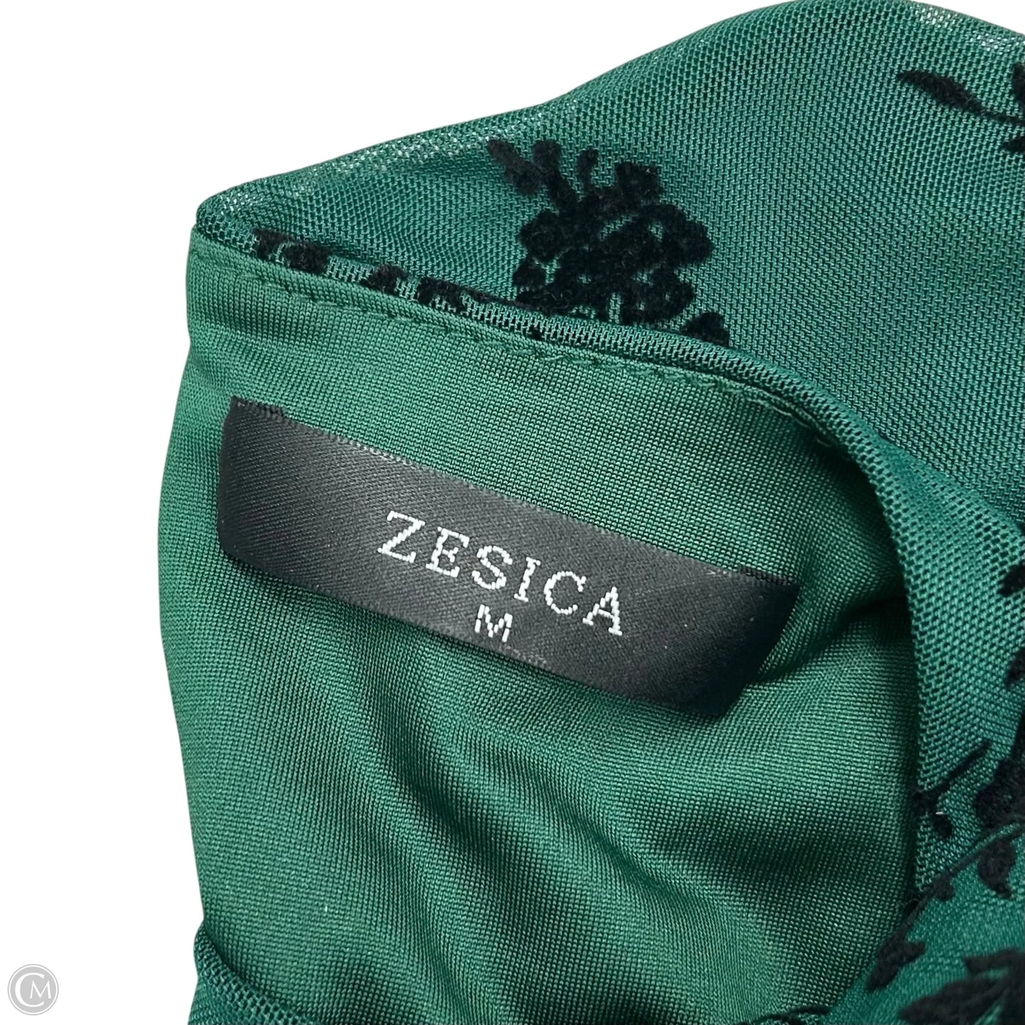 Dress Party Long By Zesica In Black & Green, Size: M